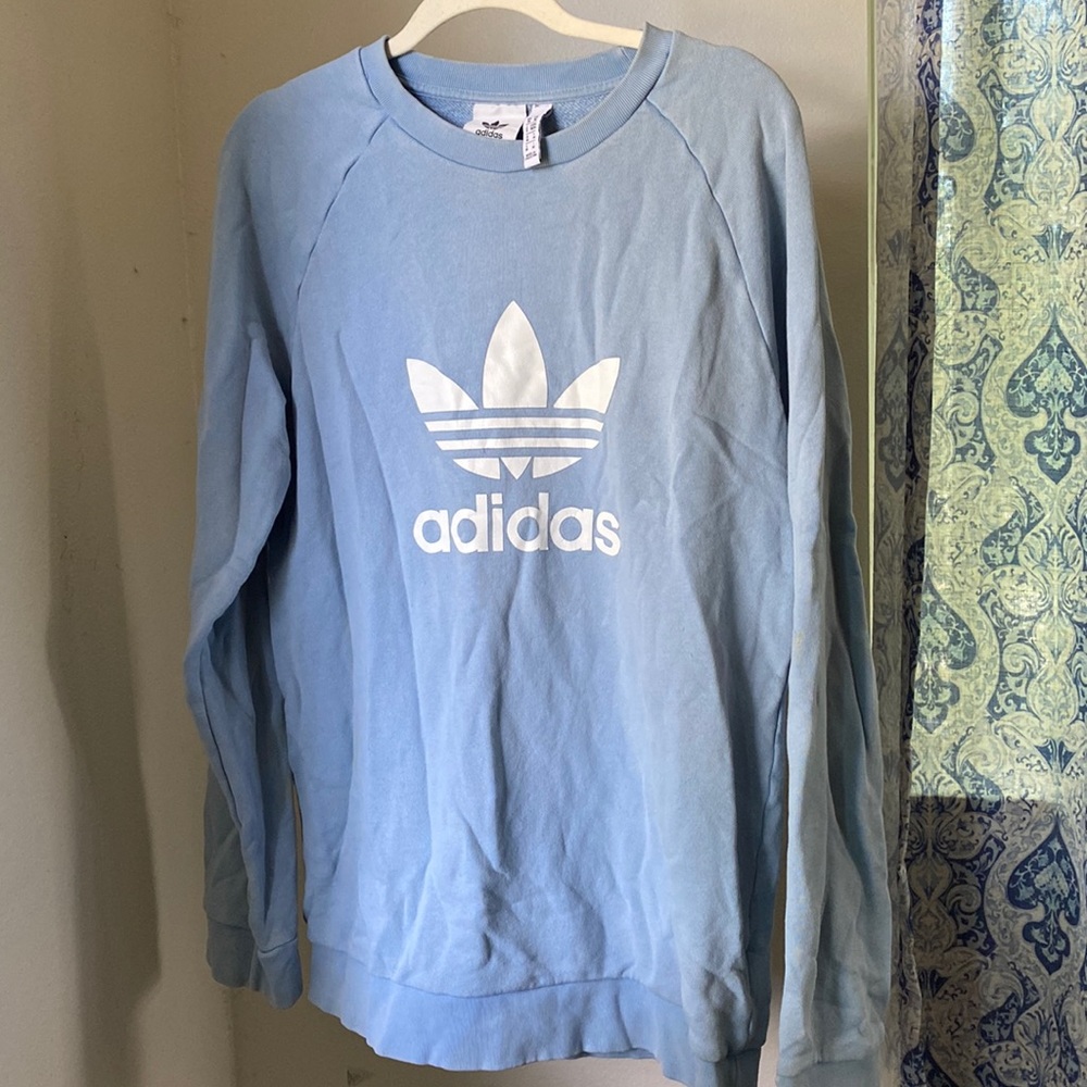 Adidas Baby Blue Men’s Sweater